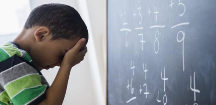 fear of mathematics